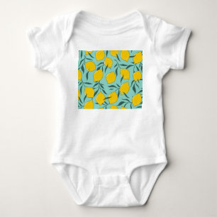 Body Citron Art Mode Abstrait sans couture