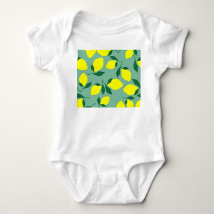 Body Citron simple, Arrière - plan vert.