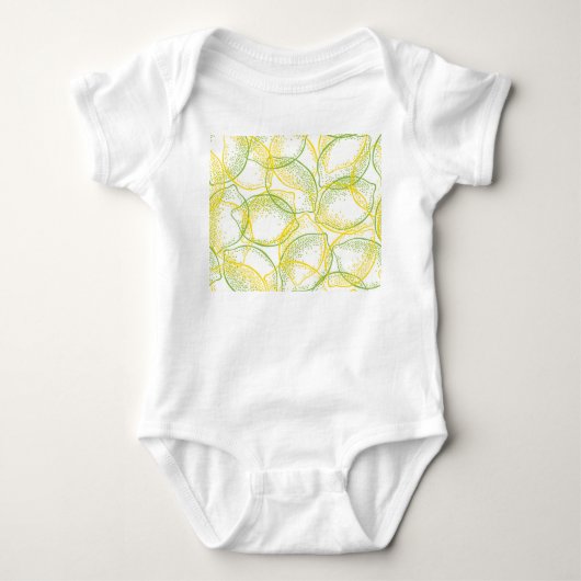 Body Citrons et Limes : Motif frais. (Devant)