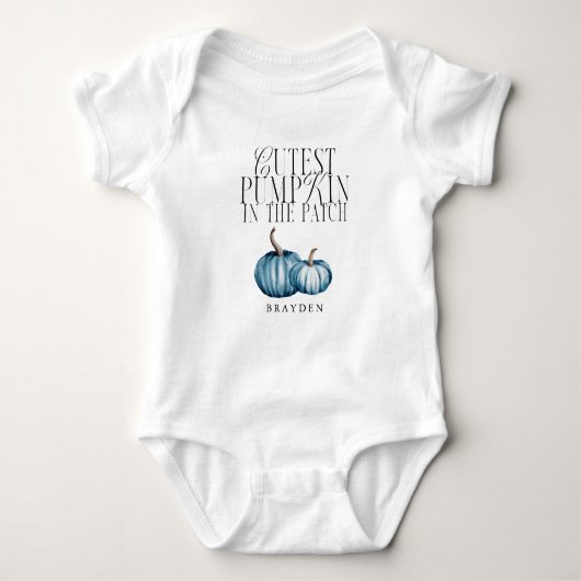 Body Citrouille Cutest Dans Le Patch Boy (Devant)