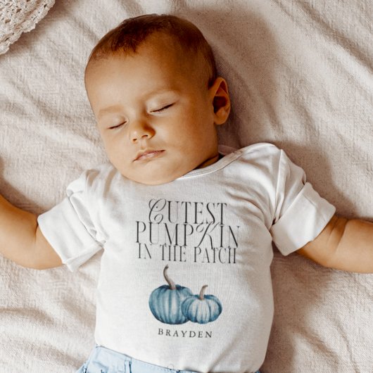 Body Citrouille Cutest Dans Le Patch Boy