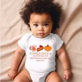 Body Citrouille épice grand-parent Grossesse Faire-part