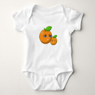 Body Citrus Love - maman et fils orange amoureux