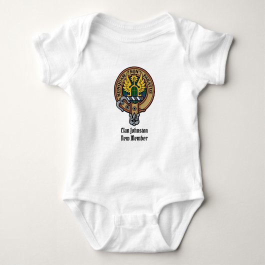 Body Clan Johnston Crest Bodysuit pour bébé (Devant)