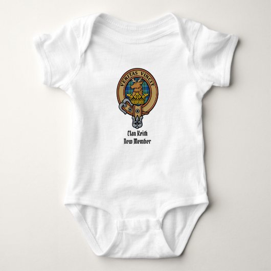 Body Clan Keith Crest Bodysuit pour bébé (Devant)