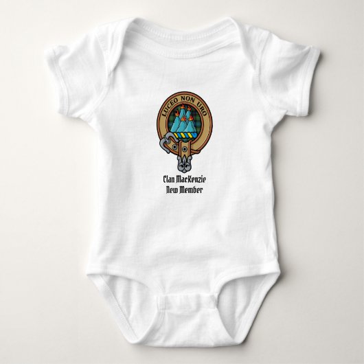 Body Clan MacKenzie Crest Bodysuit pour bébé (Devant)