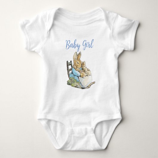 Body Classic Peter the Rabbit Twins Nom personnalisé (Devant)