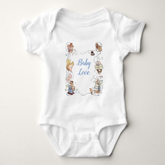 Body Classic Pierre le Baby shower lapin (Devant)