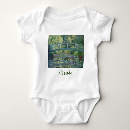 Body Claude Monet - Eau Lily étang, Harmonie verte (Devant)
