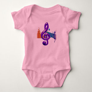 Body Clé Arbre Purple Design élégant