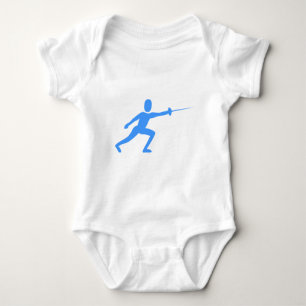 Body Clôturant la figure - bleu layette