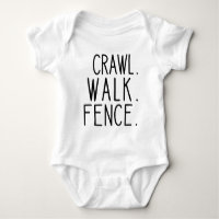 Clôture de marche à rampe, futur bébé Fencer