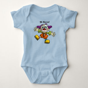 Body Clown de dessin animé mignon cherchant des câlins