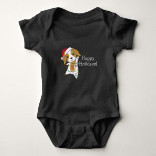 Body Cocker Espagnol Chien de Noël Animaux d'hiver Chie