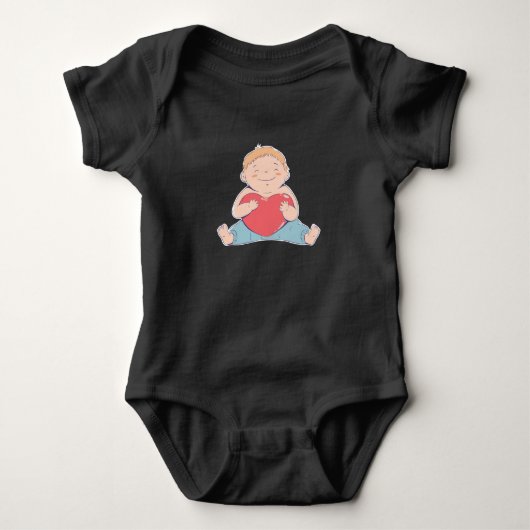 Body Coeur bébé (Devant)