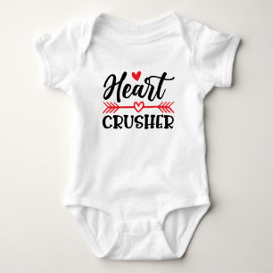 Body Coeur Croiseur Saint Valentin Bodysuit bébé