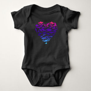 Body Coeur des requins Amateur de requins Vie marine co