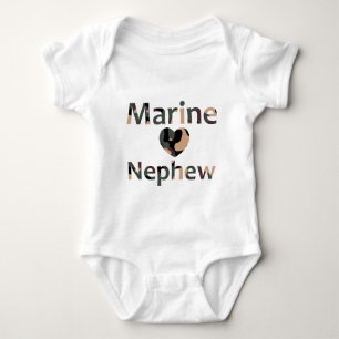Body Coeur marin Camo de neveu