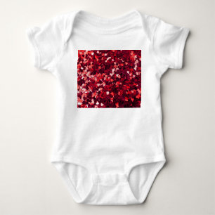 Body Coeur Parties scintillant rouge : Texture minimali