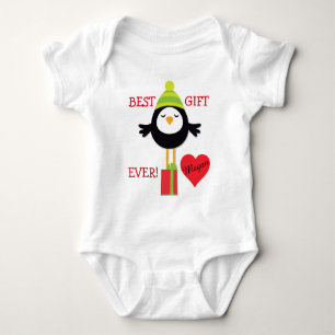 Body Coeur personnalisé d'oiseau de bébé