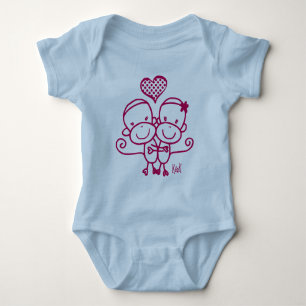Body Cognez le rose infantile de cerise de ~ de