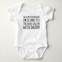 Coiffeur bébé drôle salon de coiffure dicton