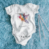 Body Colibri exotique coloré personnalisable