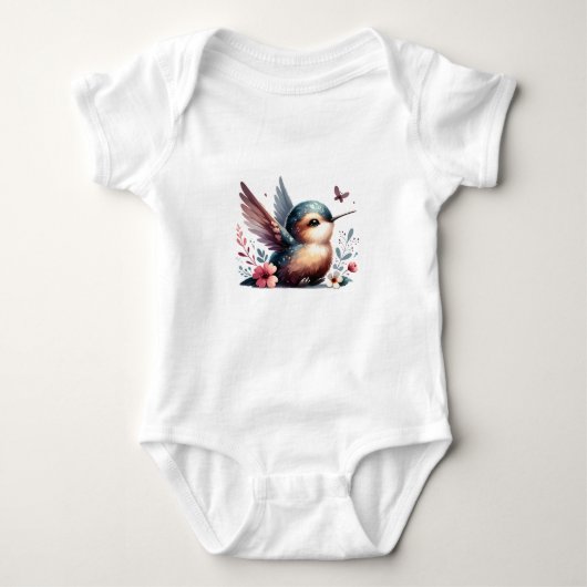 Body Colibri Floral Adorable (Devant)