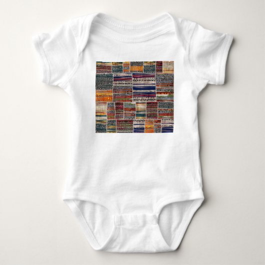 Body Collage de patchwork : motif de courtepointe mixte (Devant)
