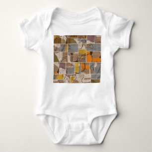 Body Collage de patchwork, motif de mixage de courtepoi