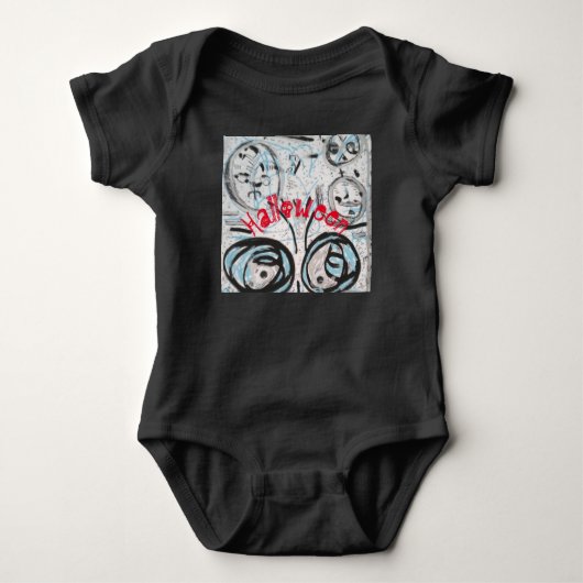 Body Collection d'art Halloween Bodysuit bébé (Devant)
