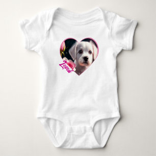 Body Collection Petit Chien Et Rose