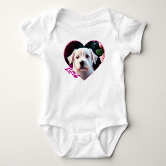Body Collection rose Et Petits Chiens (Devant)