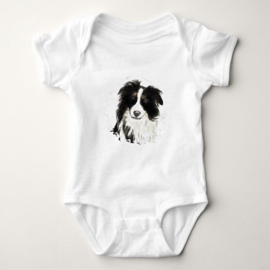 Body Collie de bordure personnalisée - Collection de ch (Devant)