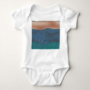 Body Collines naturelles : motif sans soudure.