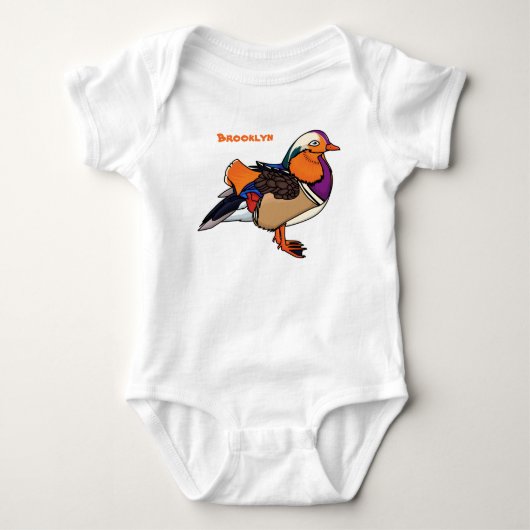 Body Colorful mandarin duck (Devant)