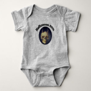 Body Combinaison 2018 de bébé de crâne de Halloween