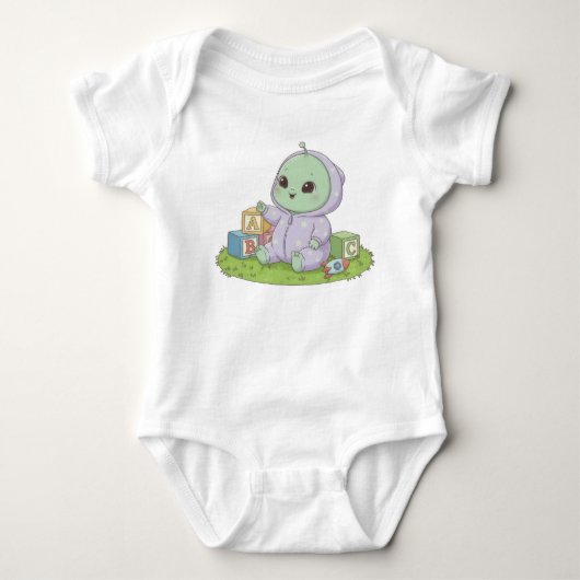 Body Combinaison bébé Alien (Devant)