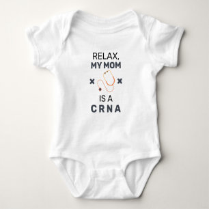 Body Combinaison bébé Anesthésiste Infirmière Maman CRN