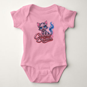 Body Combinaison bébé Chat Chromé