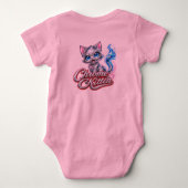 Body Combinaison bébé Chat Chromé (Dos)
