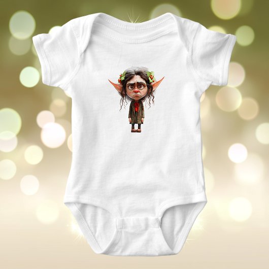 Body Combinaison bébé Chatte Noël Elfe Bébé