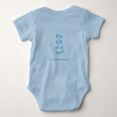 Body Combinaison bébé Cosmic Winter (Dos)