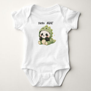 Body Combinaison bébé costume de dinosaure panda person