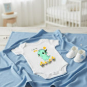 Body Combinaison bébé dinosaure menthe mignon
