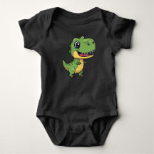 Combinaison bébé dinosaure T-Rex mignon dessin ani