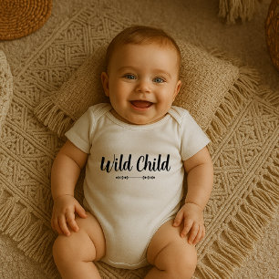 Body Combinaison bébé enfant sauvage