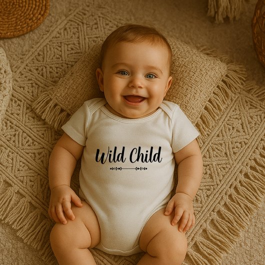 Body Combinaison bébé enfant sauvage