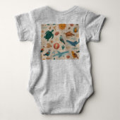 Body Combinaison bébé été (Dos)