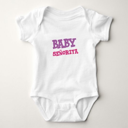 Body Combinaison bébé Fiesta, tenue bébé mexicaine (Devant)